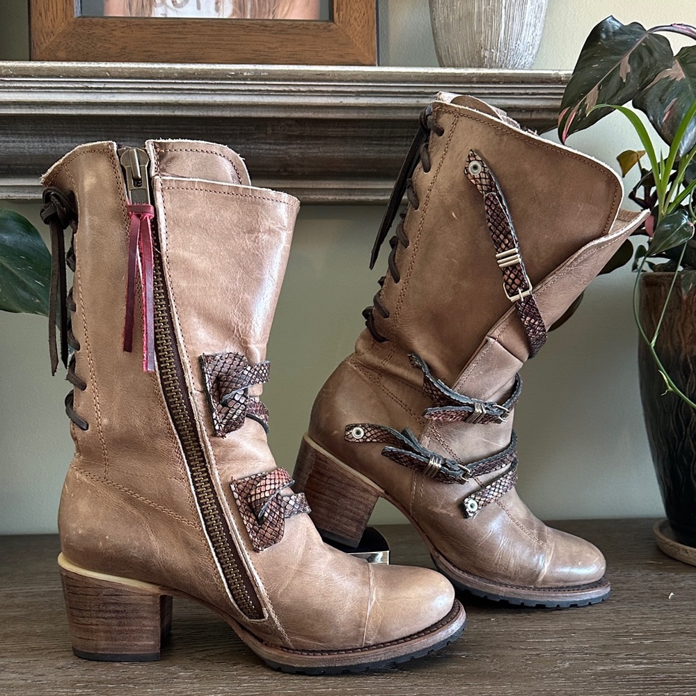 Freebird Dusty Rose Cora New! Size 9 - Picture 2 of 5